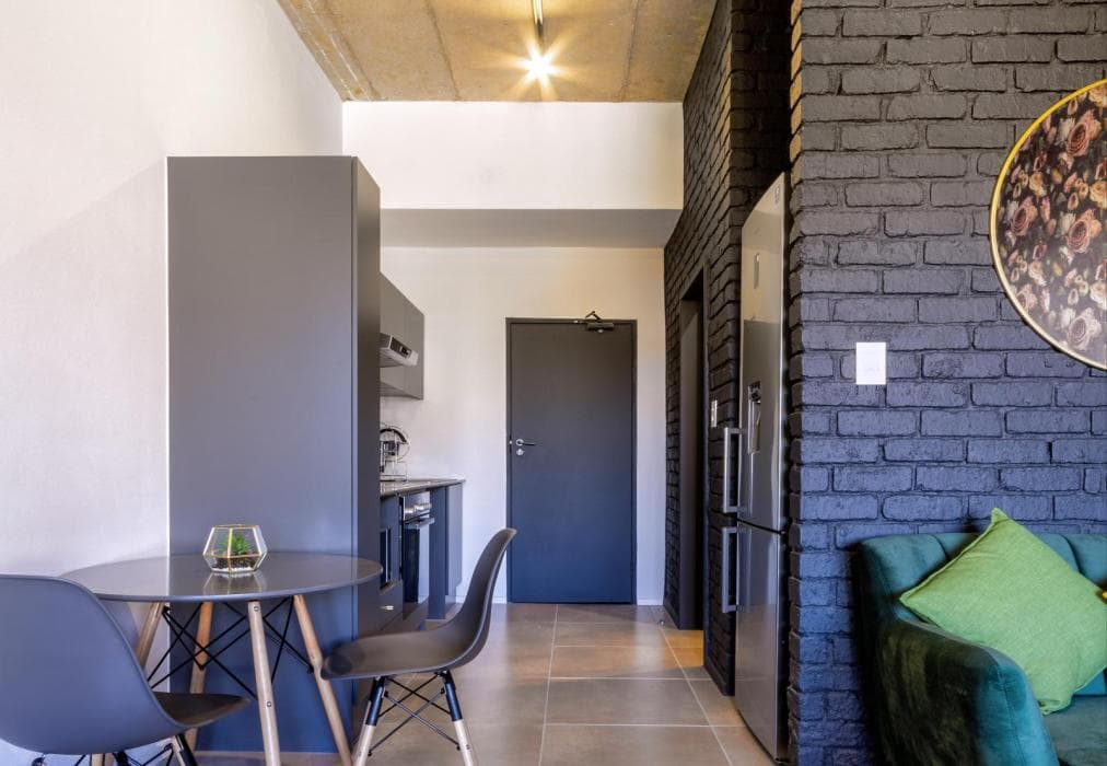 Black Bricks Studio Apartment