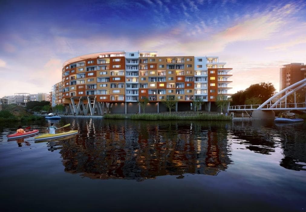 Waters Edge Luxury 1-Bedroom Apartment