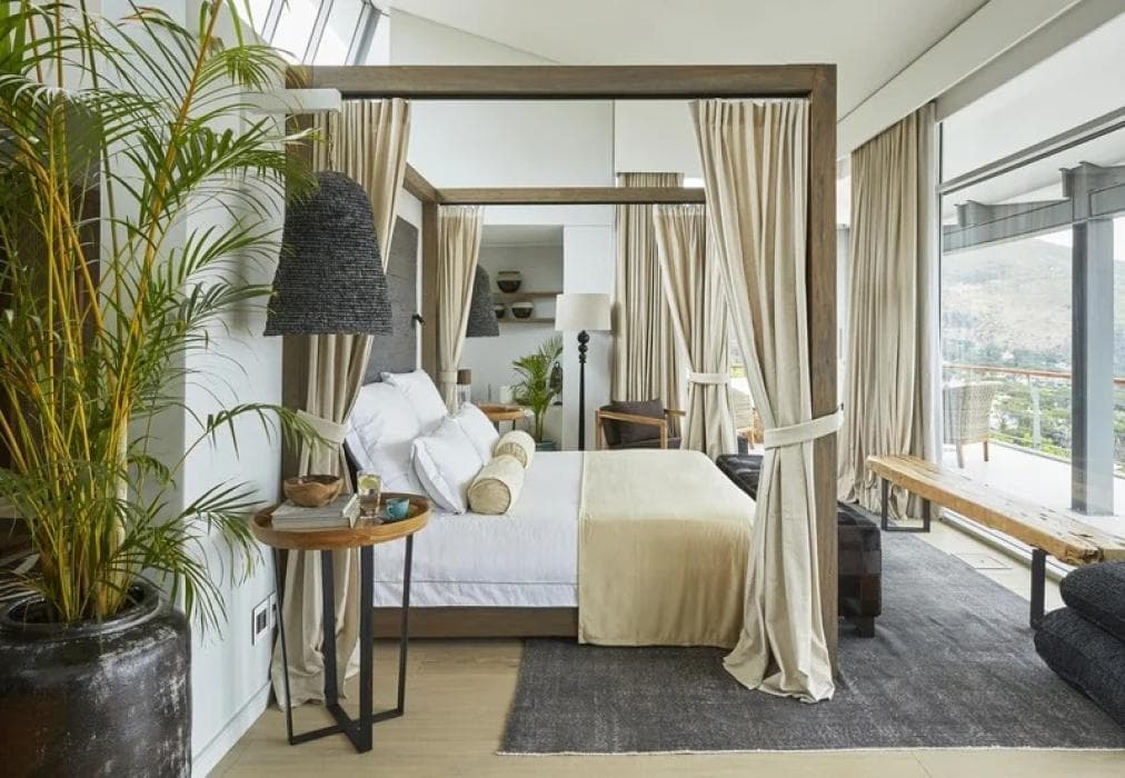 At the foot of Table Mountain