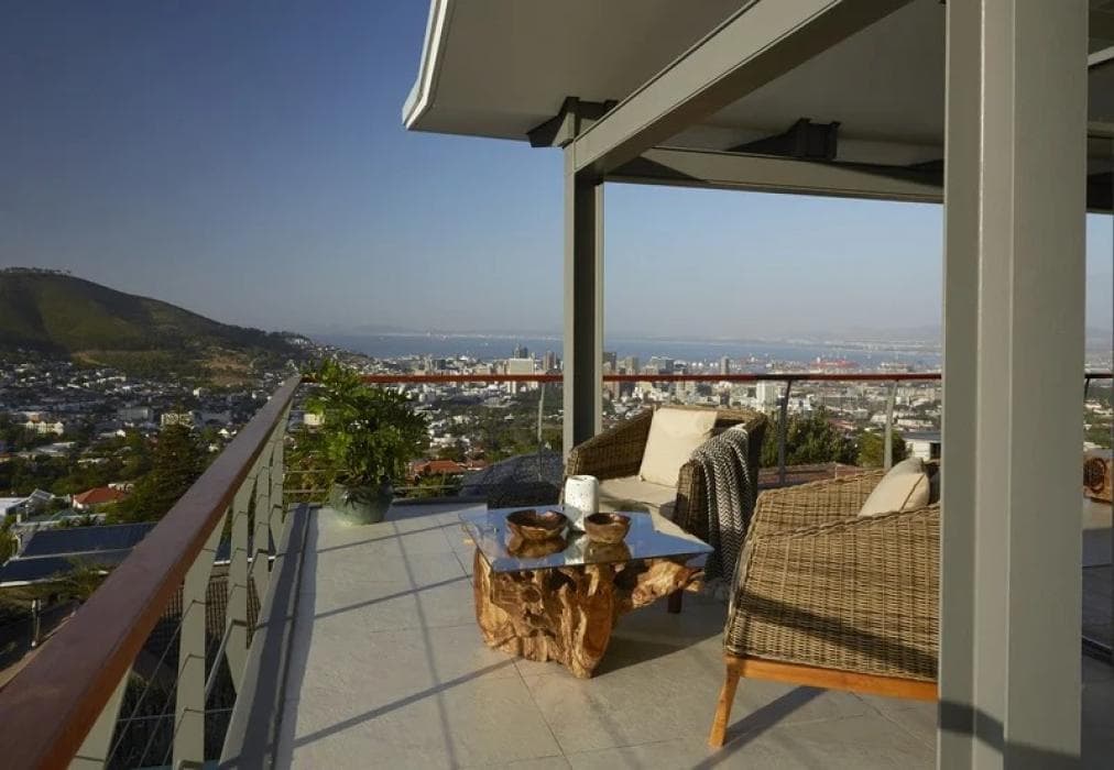 At the foot of Table Mountain