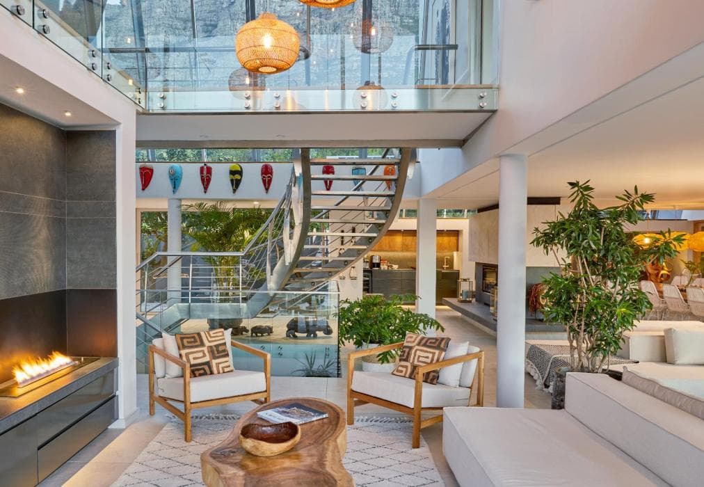 At the foot of Table Mountain