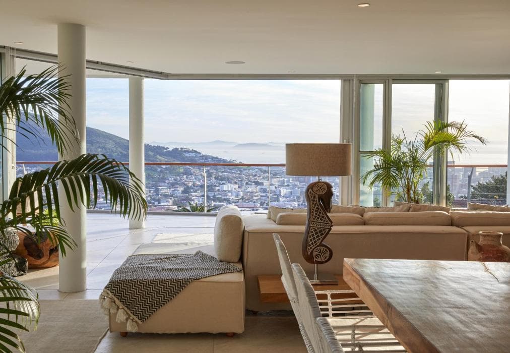 At the foot of Table Mountain