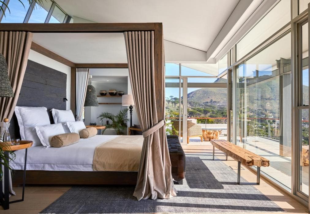 At the foot of Table Mountain