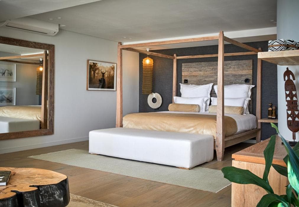 At the foot of Table Mountain