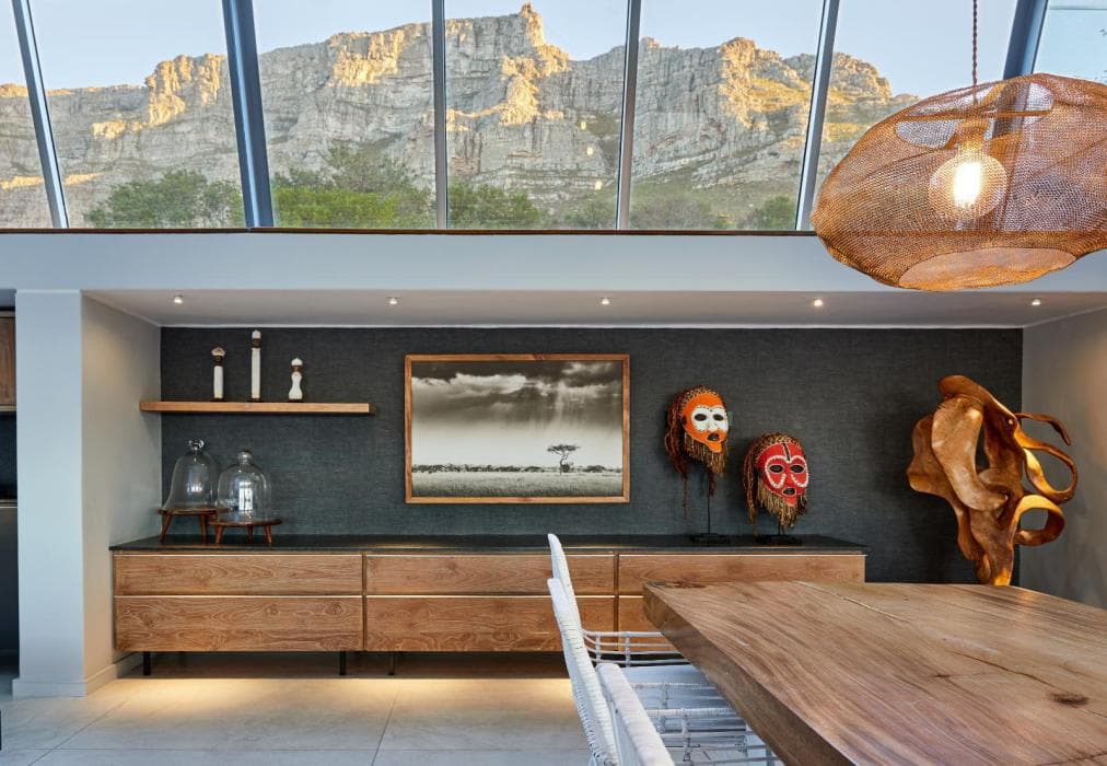 At the foot of Table Mountain