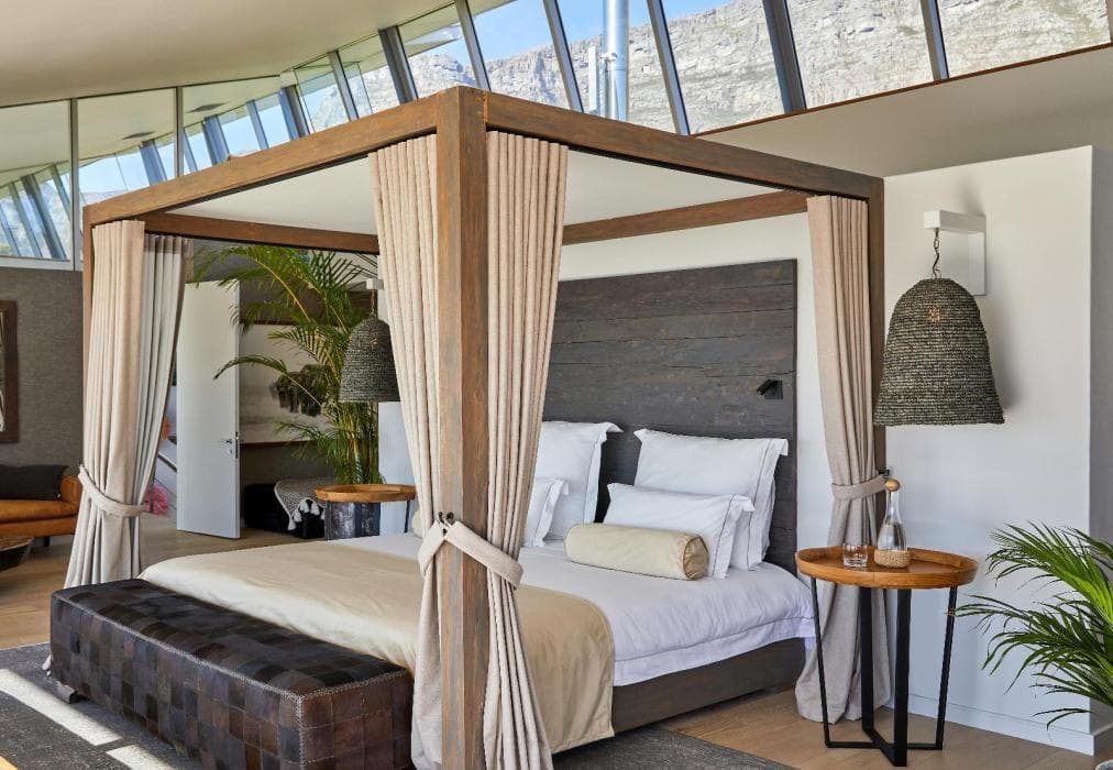 At the foot of Table Mountain