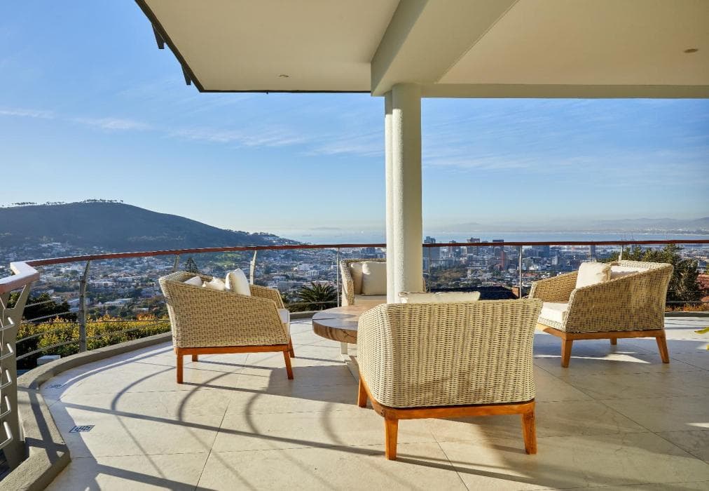 At the foot of Table Mountain