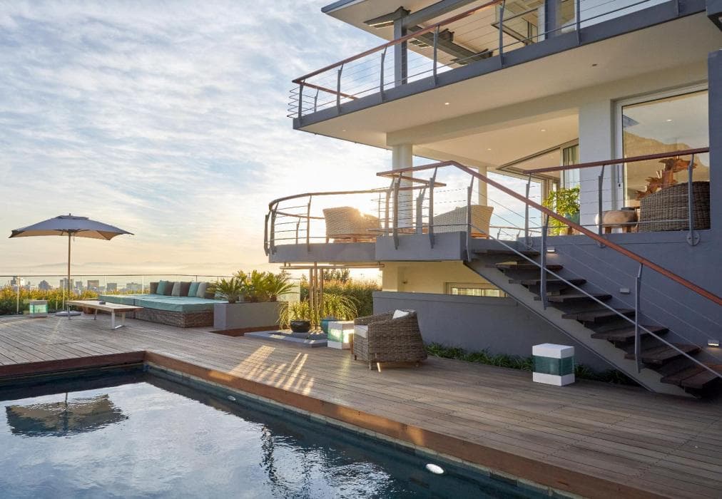 At the foot of Table Mountain