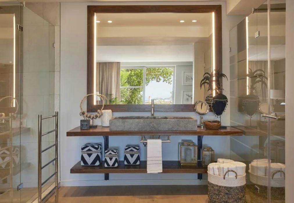 At the foot of Table Mountain