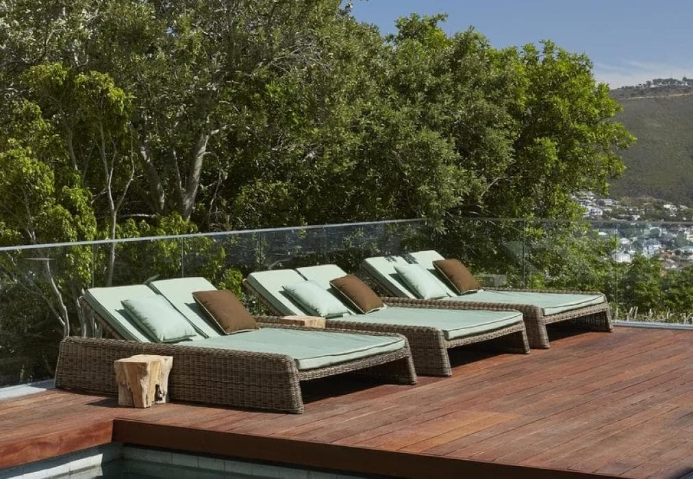 At the foot of Table Mountain