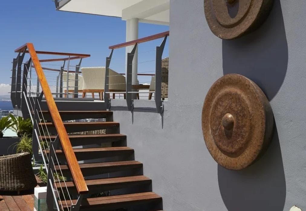 At the foot of Table Mountain