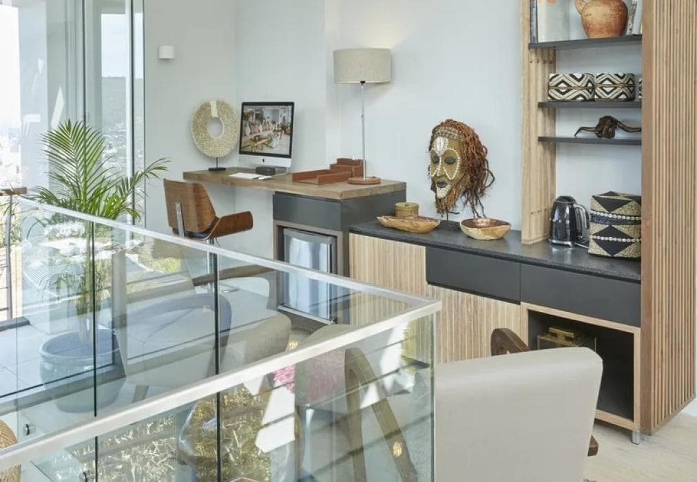 At the foot of Table Mountain