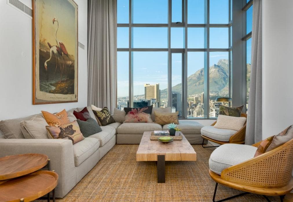 Penthouse with Postcard Views and Artistic Flair
