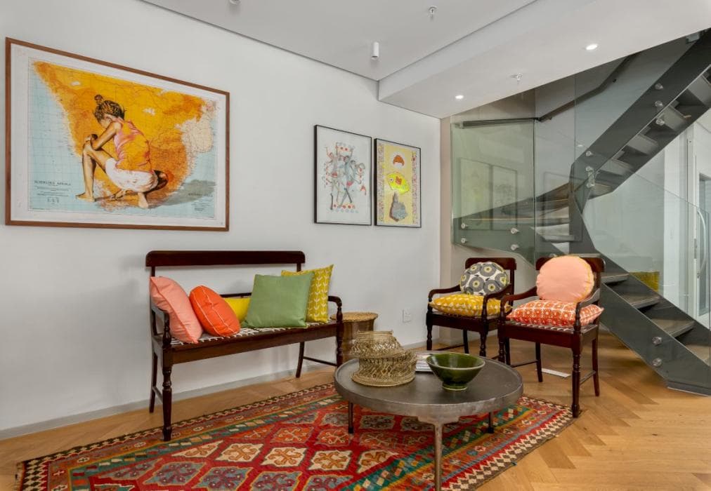 Penthouse with Postcard Views and Artistic Flair