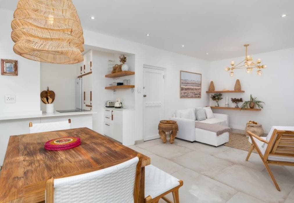 Minimalist Island Inspired Apartment