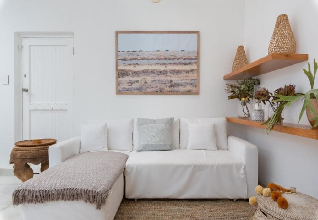 Minimalist Island Inspired Apartment