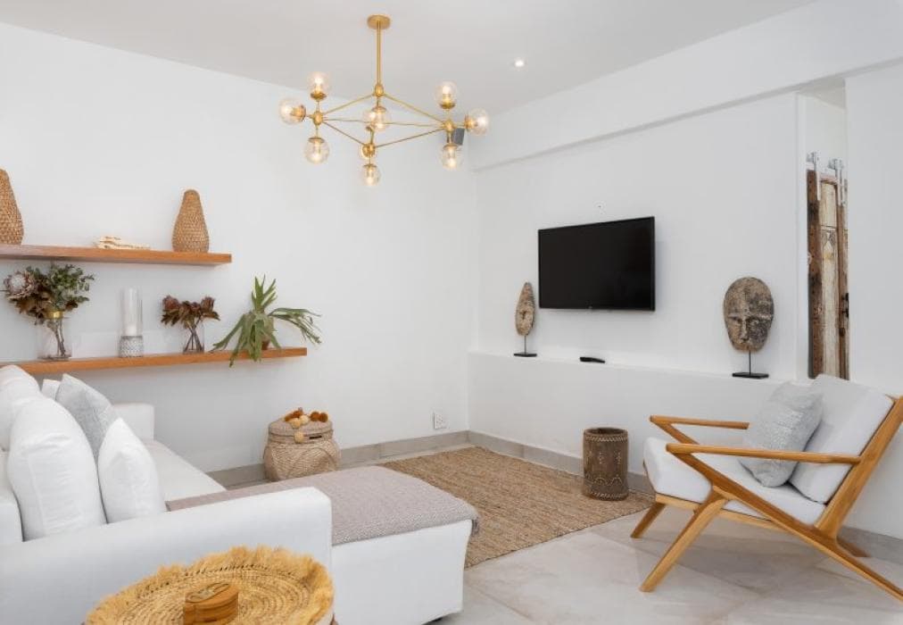 Minimalist Island Inspired Apartment